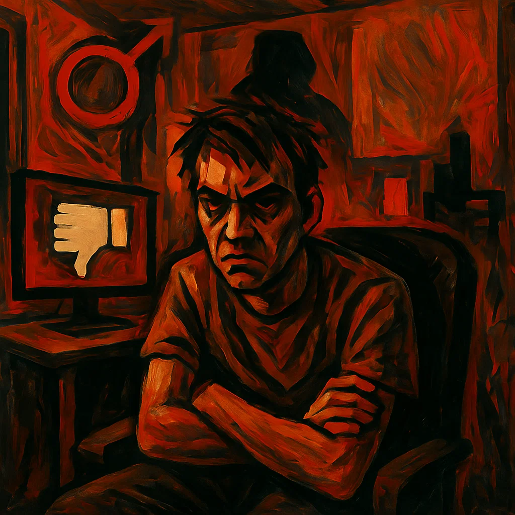 Background image representing social isolation