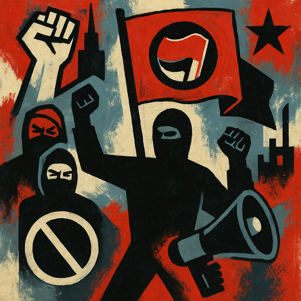 Background image representing fixation on grievance