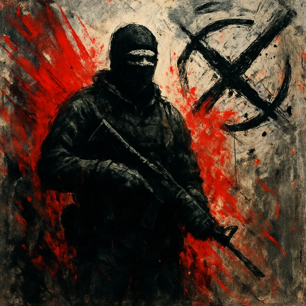 Background image representing glorifying violence concept